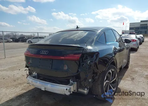 2024 Audi Q8 E-Tron S Line Prestige Quattro from USA, damaged, VIN WA1DAAGE3RB042745